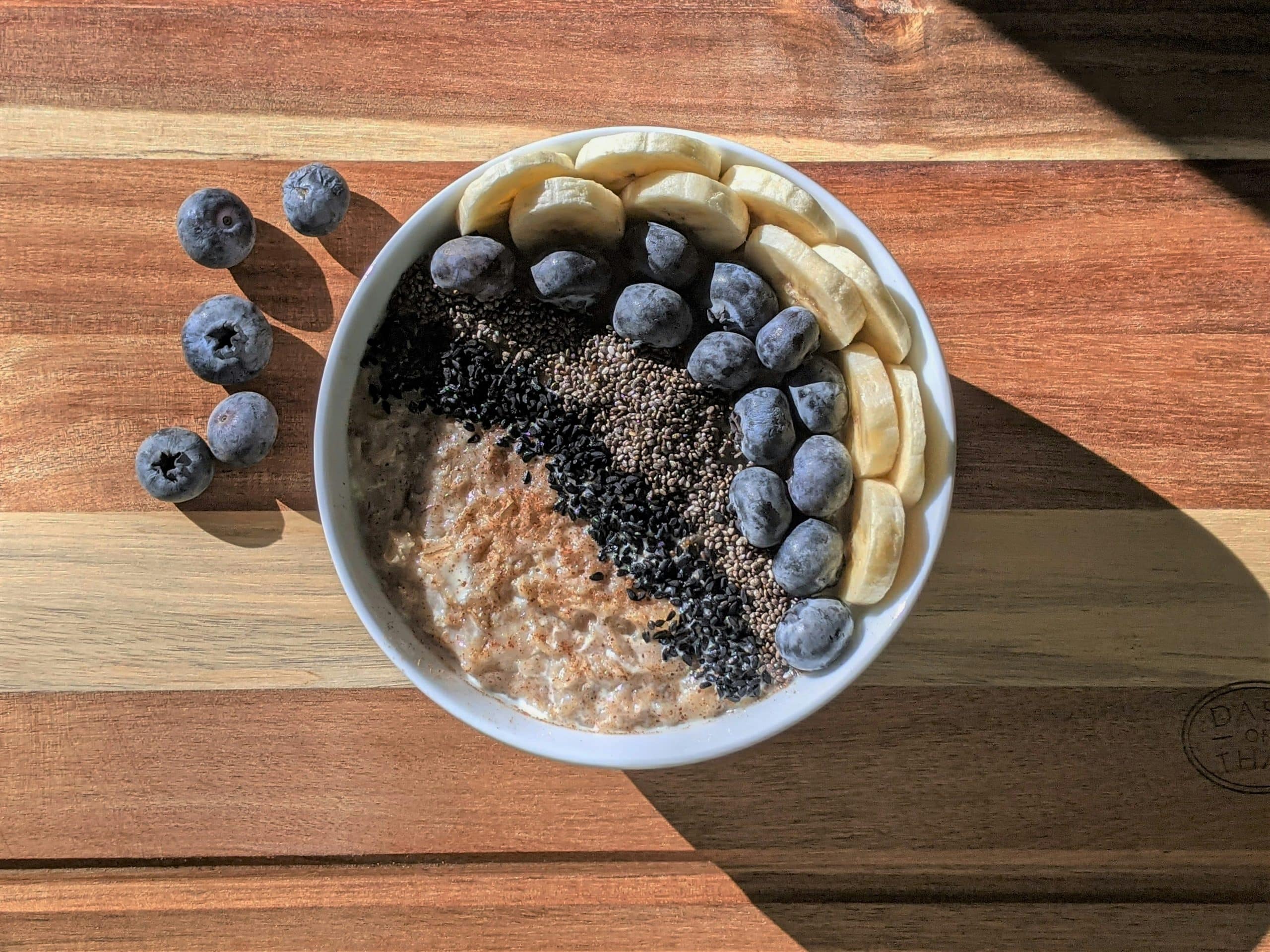 oatmeal as what to eat before a 5k